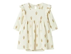 Lil Atelier bodykjole turtledove med vaffelis